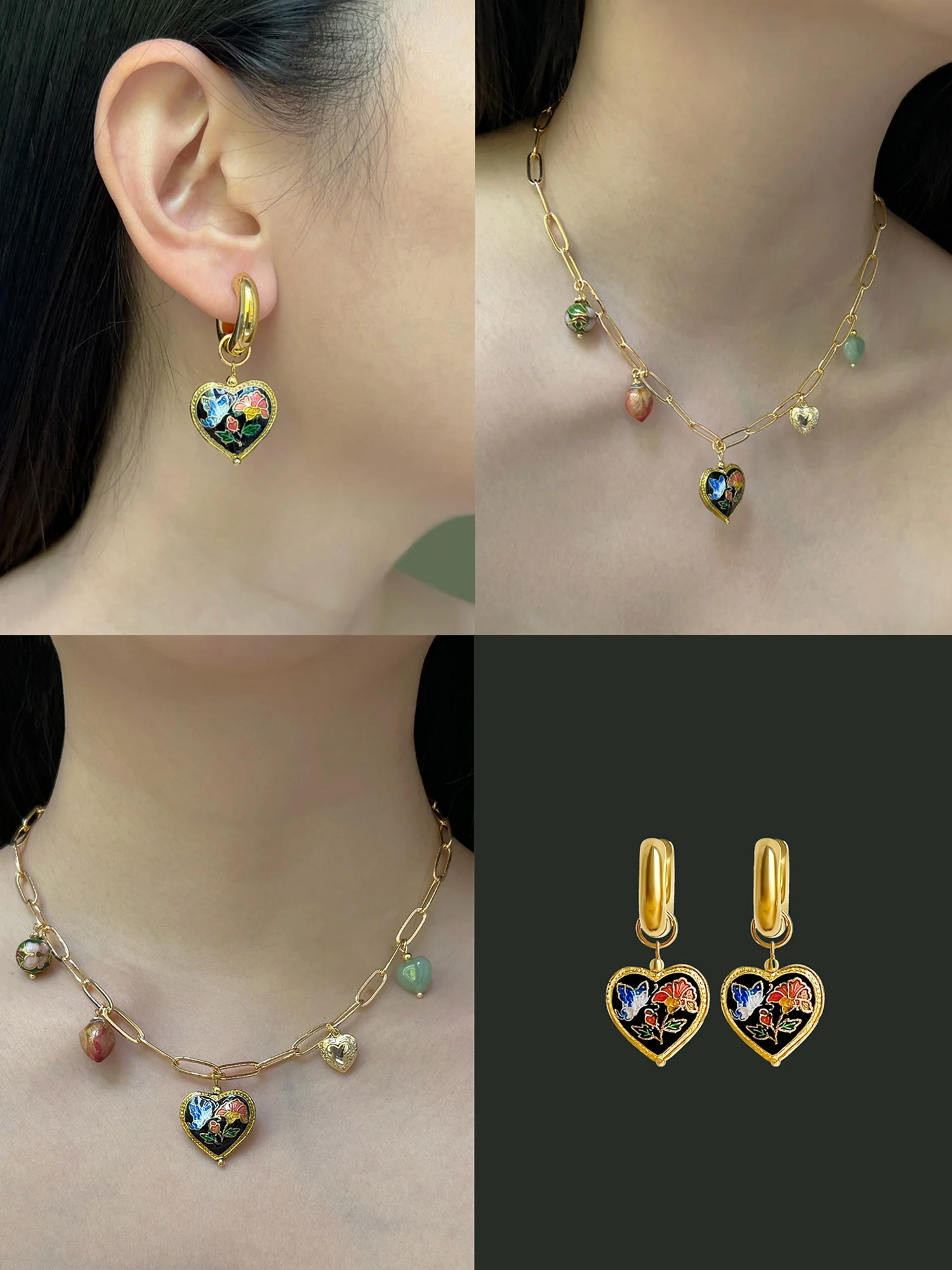 BLACK CLOISONNE Gift Set - Image 5