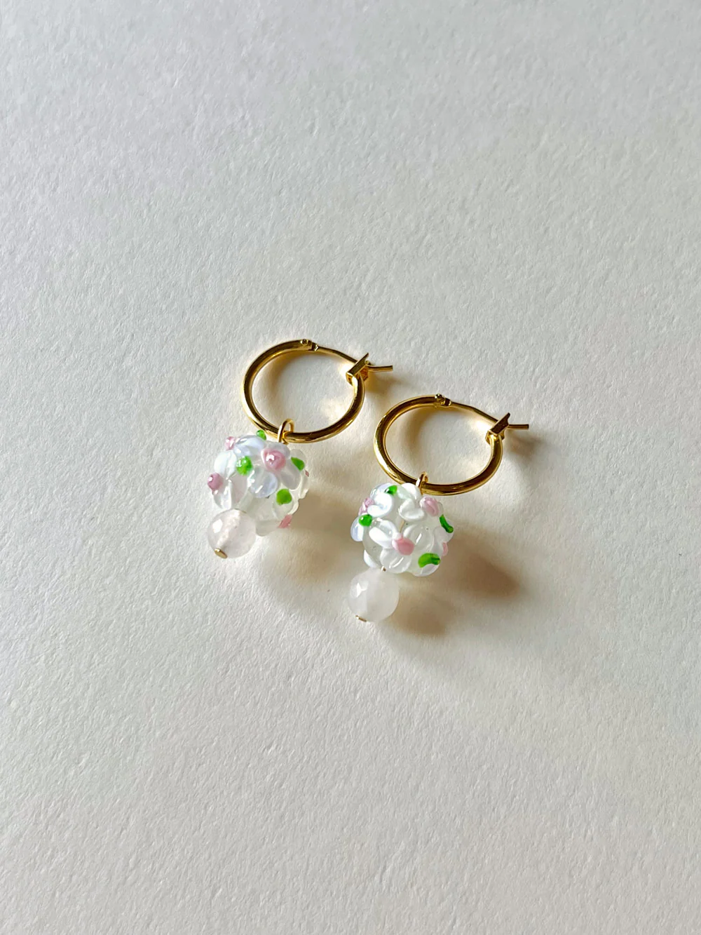 Little Bouquet Hoop Earrings